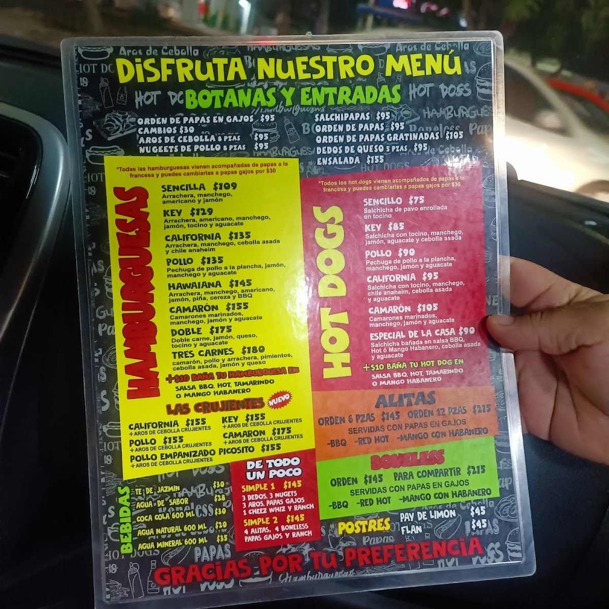 Burger Key Menu - Image 2