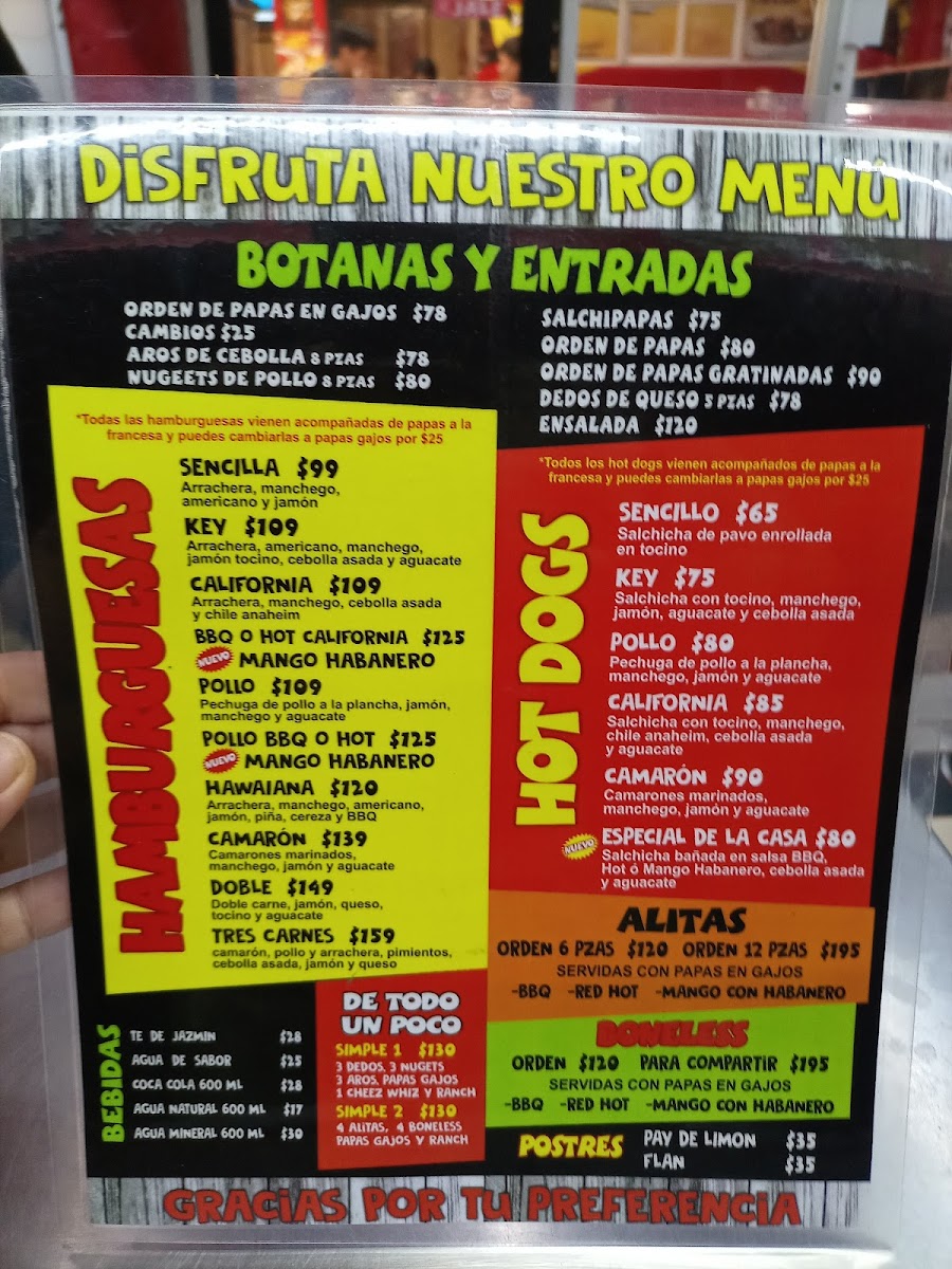 Burger Key Menu - Image 4